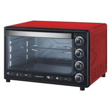 Електродуховка Liberton LEO-650 65л конвекція рожен підсвічування Red