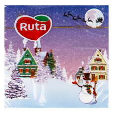 Серветки паперові Ruta Пейзаж 33х33см 2-шарові 20шт