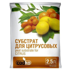 Субстрат для цитрусових Садко 2.5л