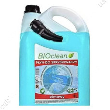 Омивач для скла BIOclean з лійкою зимовий -25 4л блакитний