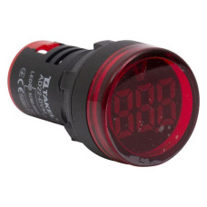 Світлодіодний вольтметр AD22-22DS АC 20-500В червоний