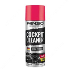 Поліроль для пластику торпеди Winso Cockpit Cleaner 450мл вишня