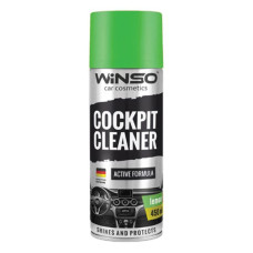 Поліроль для пластику торпеди Winso Cockpit Cleaner 450мл лимон