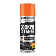 Поліроль для пластику торпеди Winso Cockpit Cleaner 450мл персик