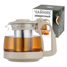 Заварник S&T 9161 700мл скло/пластик