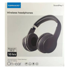 Bluetooth навушники Tornado TSB-1 Sound Prey1 чорні