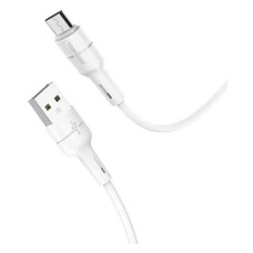 Кабель Tornado Micro USB TX2 2.4A 1м білий Кабель Tornado Micro USB TX2 2.4A 1м білий