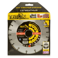 Коло алмазне Triton-tools сегментне стандарт 150х1.4х7х22.23 Коло алмазне Triton-tools сегментне стандарт 150х1.4х7х22.23