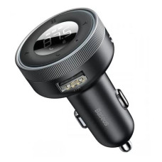 FM-трансмітер Baseus Enjoy Car Wireless MP3 Charger Wireless 5.0 плюс 5V/3.4A чорний