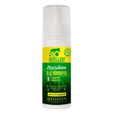 Лосьйон-спрей Bioton Biorepellent від комарів 3 години захисту 100мл