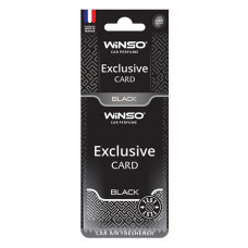 Ароматизатор целюлозний Winso Card Exclusive Black 6г