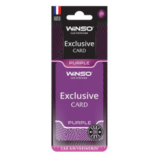 Ароматизатор целюлозний Winso Card Purple Gold 6г