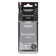Ароматизатор целюлозний Winso Card Exclusive Silver 6г