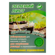Добриво кристалічне Зелений лист універсальне 300г Краматорськ