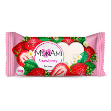 Мило туалетне Mon Ami полуниця 60г
