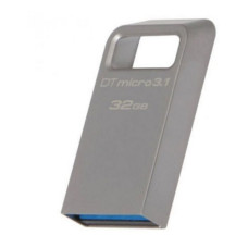 Флешка Kingston DTMicro 32GB USB 3.1 сіра