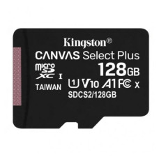 Карта пам'яті Kingston Canvas Select Plus 128GB MicroSD Class 10 Карта пам'яті Kingston Canvas Select Plus 128GB MicroSD Class 10