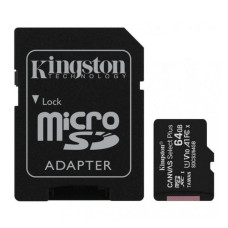 Карта пам'яті Kingston Canvas Select Plus 64GB MicroSD Class 10 Карта пам'яті Kingston Canvas Select Plus 64GB MicroSD Class 10