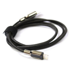 Кабель WUW X54 Lightning 1м чорний Кабель WUW X54 Lightning 1м чорний