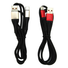 Кабель WUW X140 Type-C 1м чорний Кабель WUW X140 Type-C 1м чорний