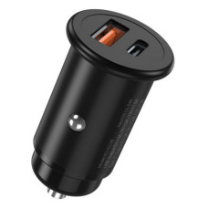 Автомобільний зарядний пристрій XO CC38 1USB плюс PD чорний Автомобільний зарядний пристрій XO CC38 1USB плюс PD чорний