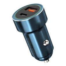 Автомобільний зарядний пристрій XO CC32 c Type-c 1USB плюс QC3.0 синій Автомобільний зарядний пристрій XO CC32 c Type-c 1USB плюс QC3.0 синій