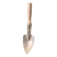Лопатка садова з фігурною ручкою біла