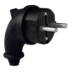 Вилка Techno Systems RUBBER з бічним введенням з/к IP44
