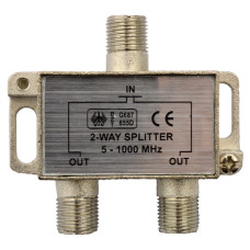 Спліттер для антенного кабелю 2-Way Splitter