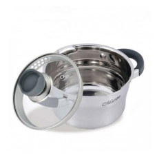 Каструля Maestrо MR-3507-16 d16см 1.7л нержавеющая сталь з кришкою