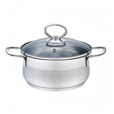 Каструля Maestrо MR-3508-12 d12см 0.5л нержавеющая сталь з кришкою