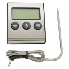 Термометр кухонний електронний з таймером та виносним щупом Digital Cooking Thermometer/Time 7061