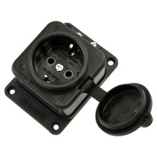 Розетка настінна каучук Bemis BK1-1402-3511 IP54