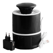 Світильник знищувач комах Lemanso LM3401 5W 110-240V USB плюс адаптер РР чорний