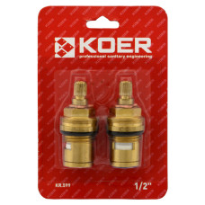 Комплект кран букс для змішувача 1/2 Koer KR.599 ціна за комплект