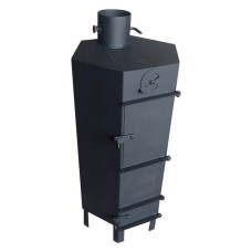 Буржуйка 760х350х350 40кв.м 18.5кг