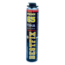 Піна монтажна Bestfix Gun foam 65 litres P-65 професійна 860мл вихід 65л