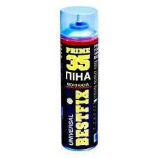 Піна монтажна Bestfix Montage foam 35l всесезонна 500мл вихід 35л