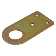 Проушина рівна широка 80 цинк 80х40х2мм
