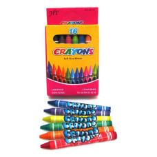 Набір крейди воскових Crayons 16 кольорів 8496-16 Набір крейди воскових Crayons 16 кольорів 8496-16