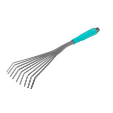 Граблі віялові Mastertool 14-6184 з пластиковою ручкою 9 зубов 410х130мм
