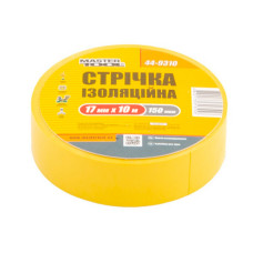 Ізолента Mastertool 44-9310 ПВХ 0.15х17мм 10м 10шт жовта