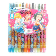 Крейди воскові Crayons PR L набір 12 кольорів PVC 8650 Крейди воскові Crayons PR L набір 12 кольорів PVC 8650