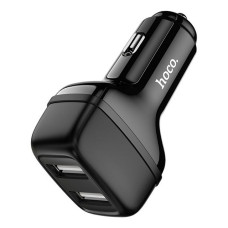 Автомобільний зарядний пристрій Hoco Z36 Leader Lightning 2USB чорний