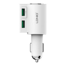 Автомобільний зарядний пристрій Ldnio CM10 2USB 4.2A білий Автомобільний зарядний пристрій Ldnio CM10 2USB 4.2A білий