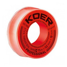 Фумстрічка Koer STP-11 PRO 15м 0.2х19мм 5шт Фумстрічка Koer STP-11 PRO 15м 0.2х19мм 5шт