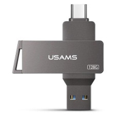 Флешка Usams US-ZB201 Type-C плюс USB 3.0 Rotatable High Speed Flash Drive 128GB