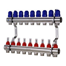 Колекторний блок Koer KR 1110-09з витратомірами 1