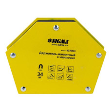 Тримач магнітний Sigma 4270361 трапеція 34кг 105х65х65х45мм 30 45 60 90 75 135