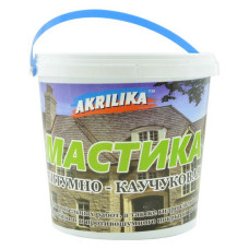 Мастика Акрилка бітумно-каучукова 1кг